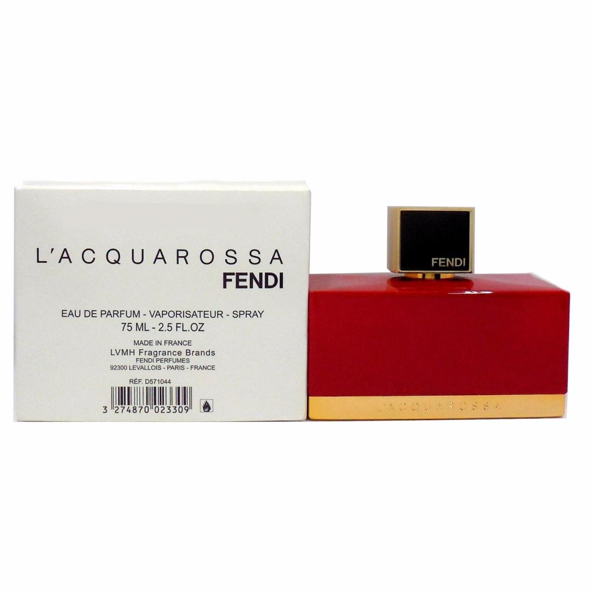 Fendi L`acquarossa Eau DE Parfum Spray 75 ML/2.5 Fl.oz. T