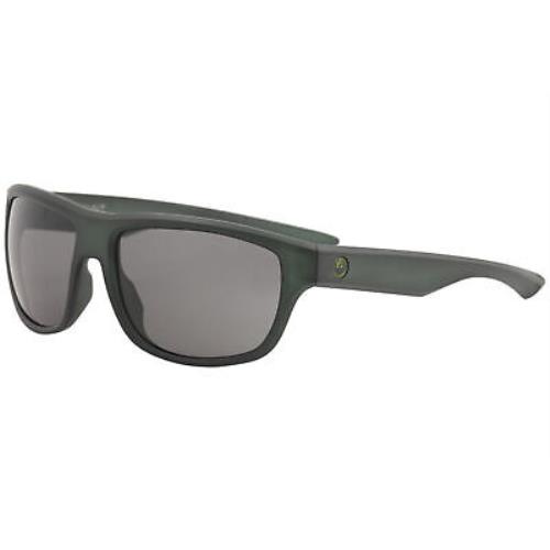 Dragon Haunt 309 Crystal Deep Sea/smoke Fashion Square Sunglasses 59mm
