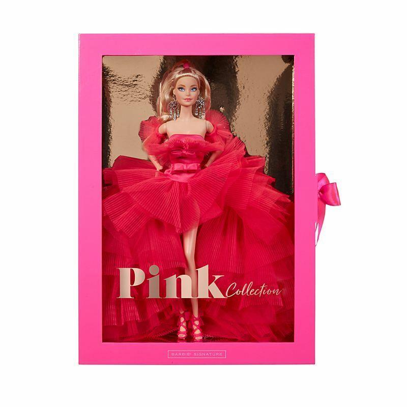 2021 Mattel Barbie Pink Collection GTJ76 Gold Label Robert Best- Shipper