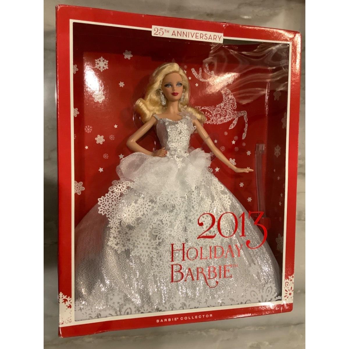 Mattel 2013 Christmas Holiday Barbie Doll -X8271