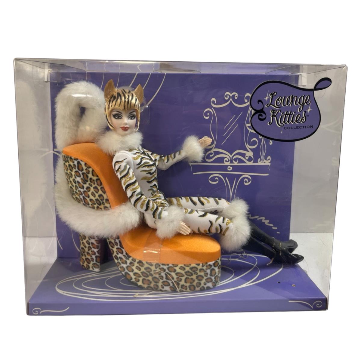 Barbie Lounge Kitties Collection 1 White Tiger Doll 2003 Mattel C2478 Nrfb