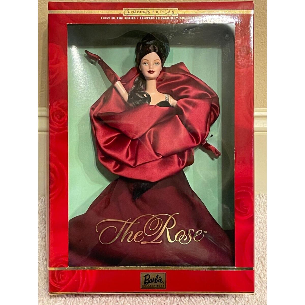 The Rose Barbie Flowers in Fashion First in The Series 2000 Mattel 29911 Nrfb