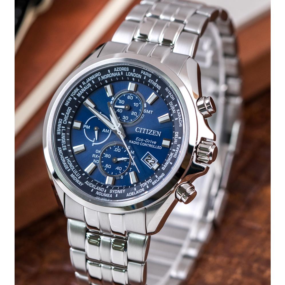 Citizen Eco-drive AT8200-87L Radio Controlled Blue Dial Sapphire Crystal Watch