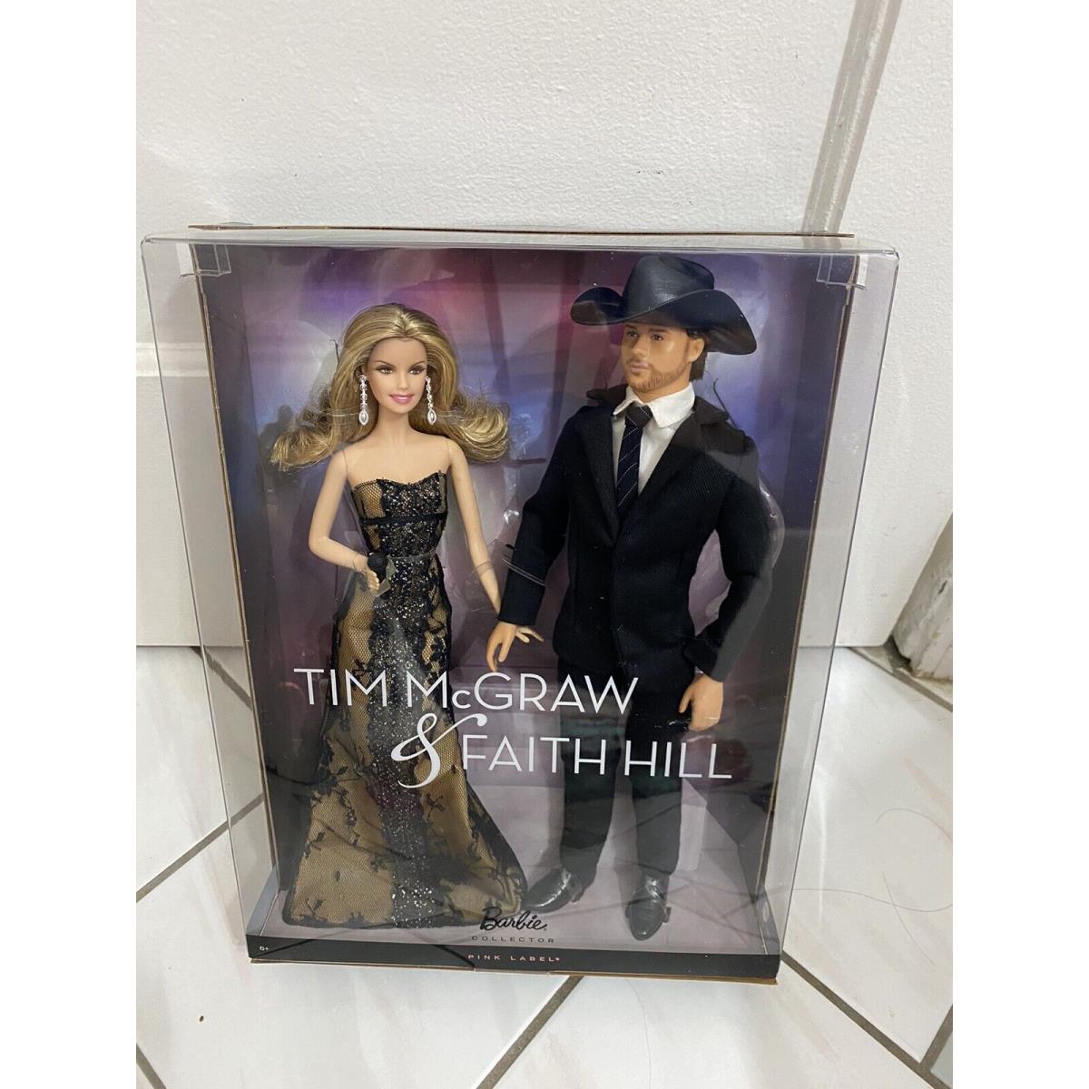 Tim Mcgraw and Faith Hill 2011 Barbie Collector Pink Label