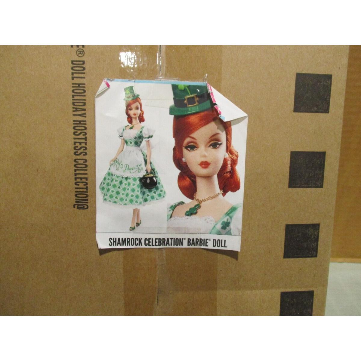 Barbie Shamrock Celebration Doll Holiday Hostess Collection Gold Label