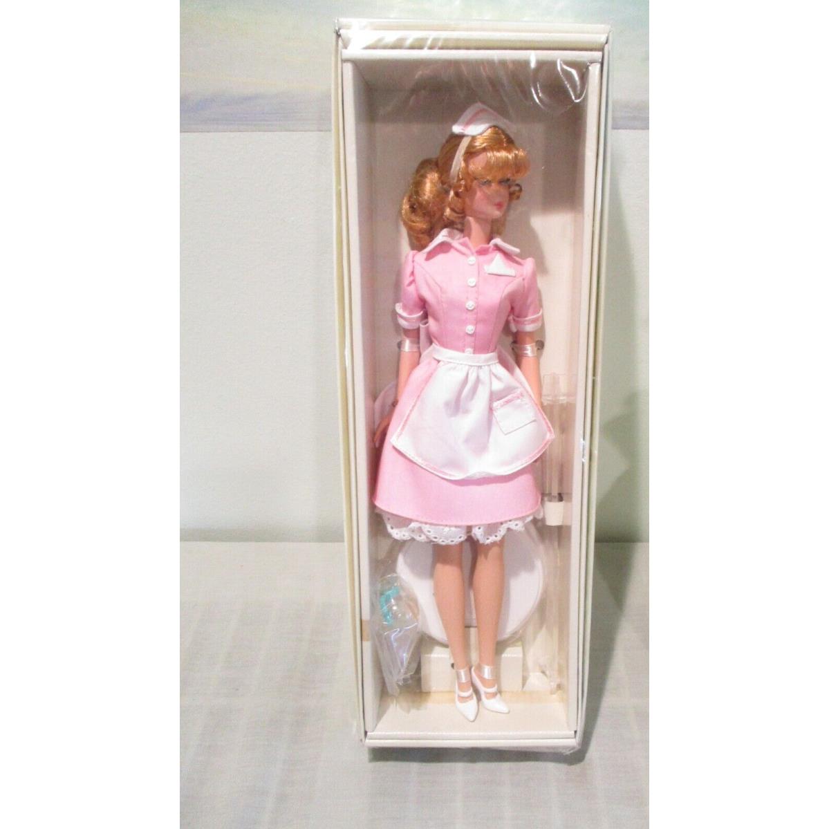 The Waitress Silkstone Barbie Bfmc Career Collection Nrfb J8763 Mint