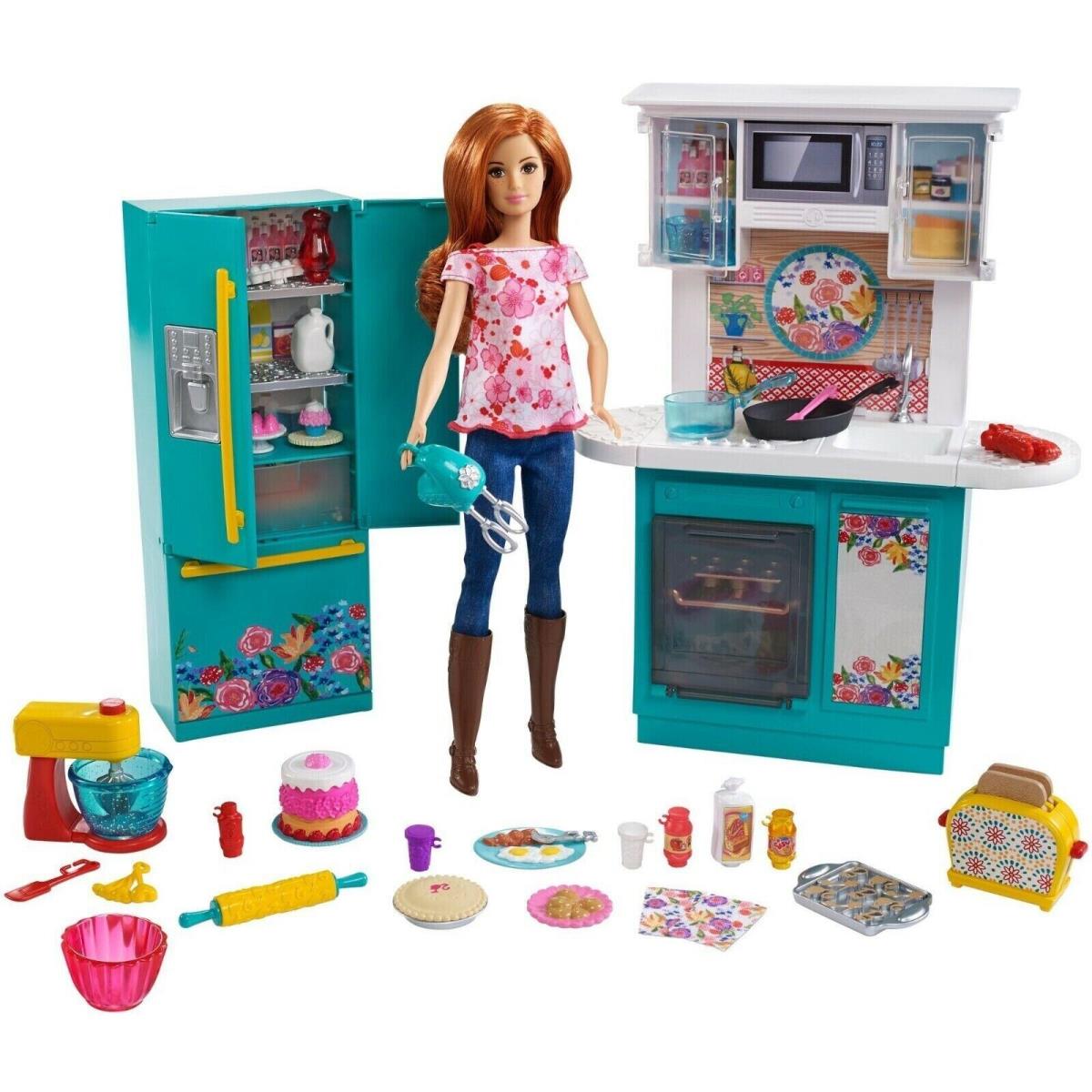 Barbie toy  - Red Doll Hair, Hazel Doll Eye