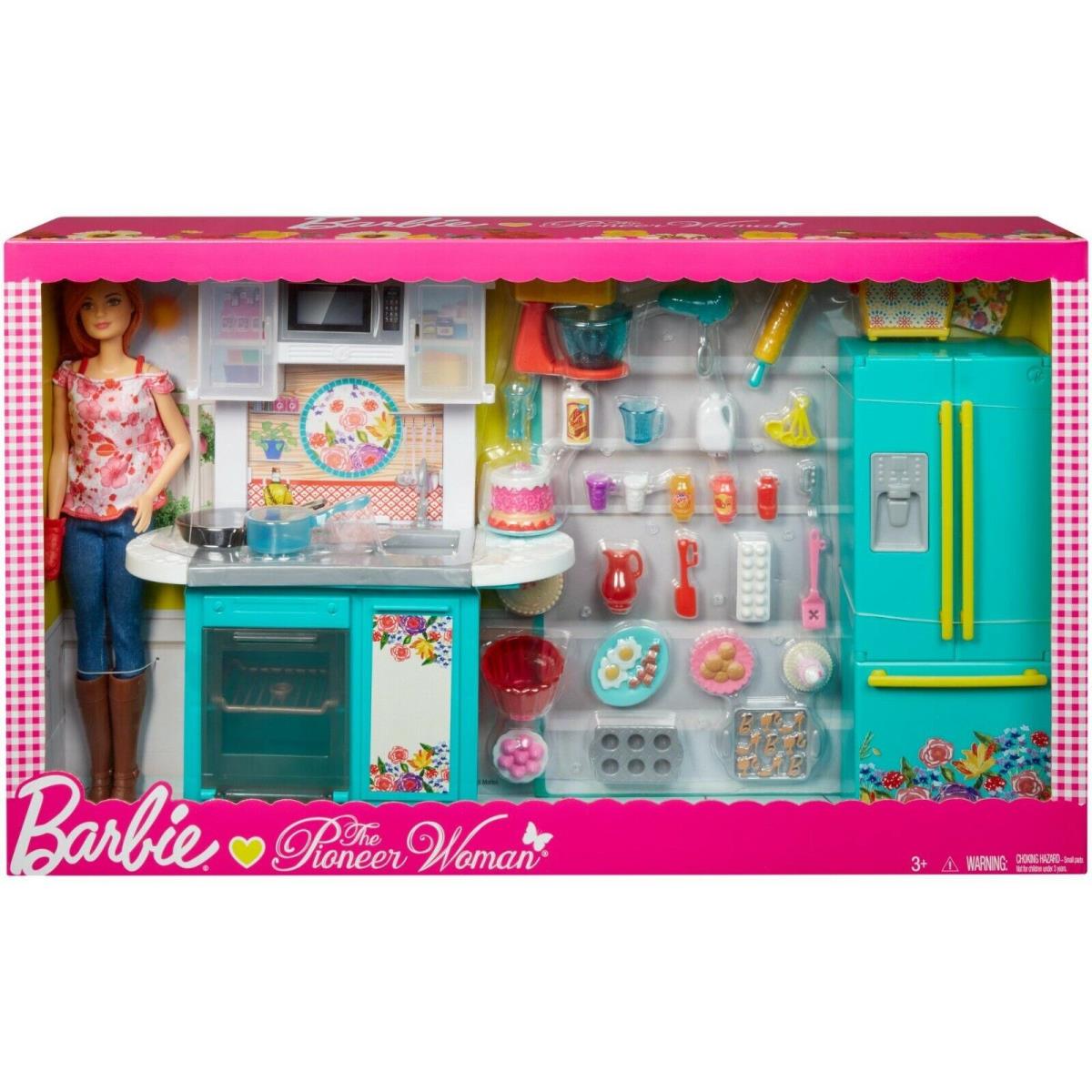 Barbie Ree Drummond The Pioneer Woman Kitchen Playset with Doll GBG53