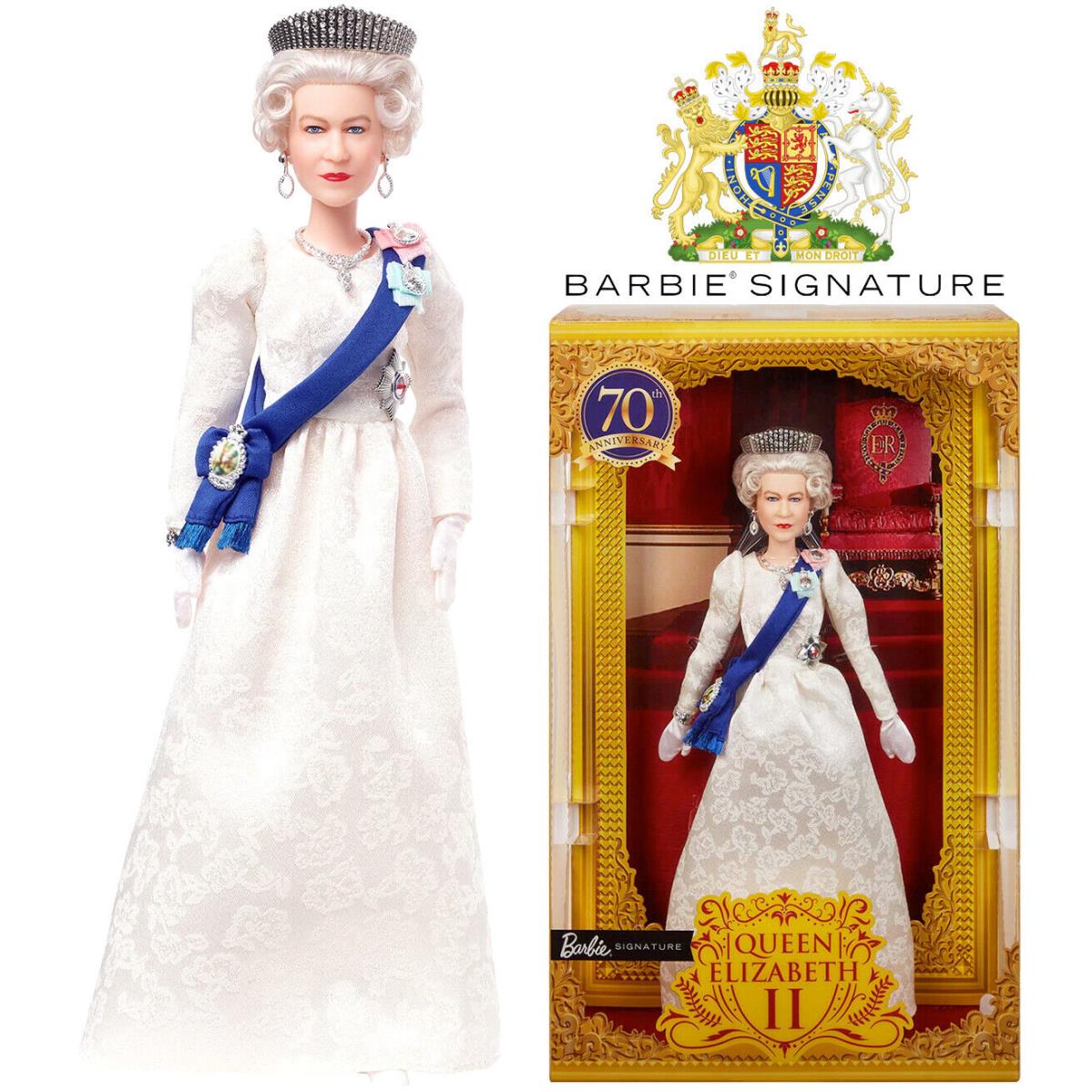 Barbie Signature Queen Elizabeth II Platinum Jubilee Doll For Collectors 2022