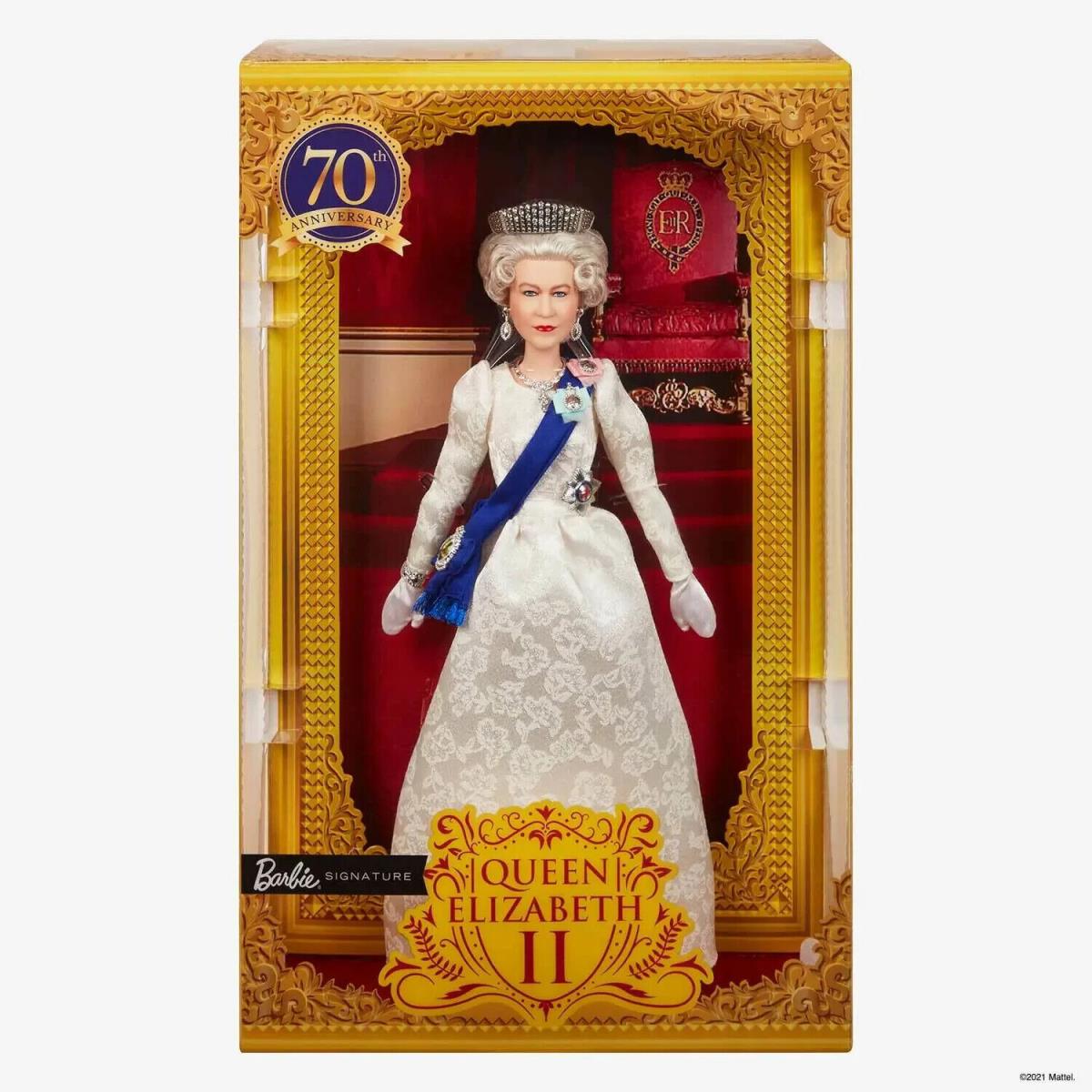 Barbie Signature Queen Elizabeth II Platinum Jubilee Doll 2022