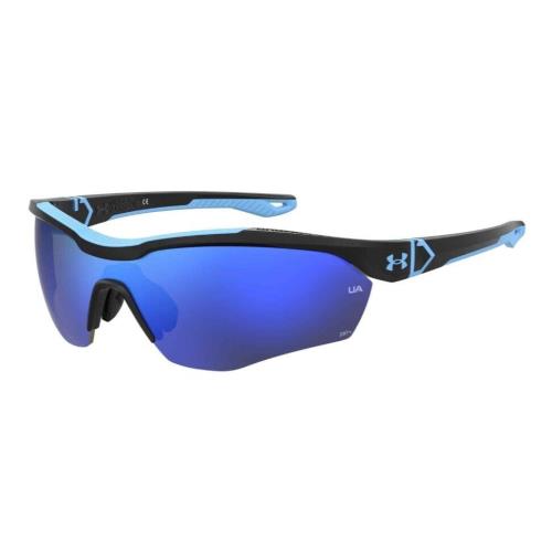Under Armour Ua-yard-pro 0D51-W1 Black/blue Men`s Sunglasses