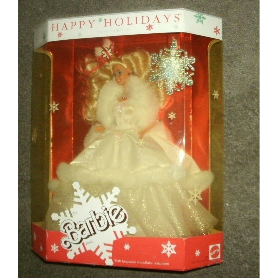 1989 Happy Holiday Barbie` by Mattel `nrfb