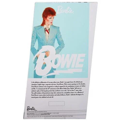 Barbie Signature David Bowie 11.5 Doll Mattel