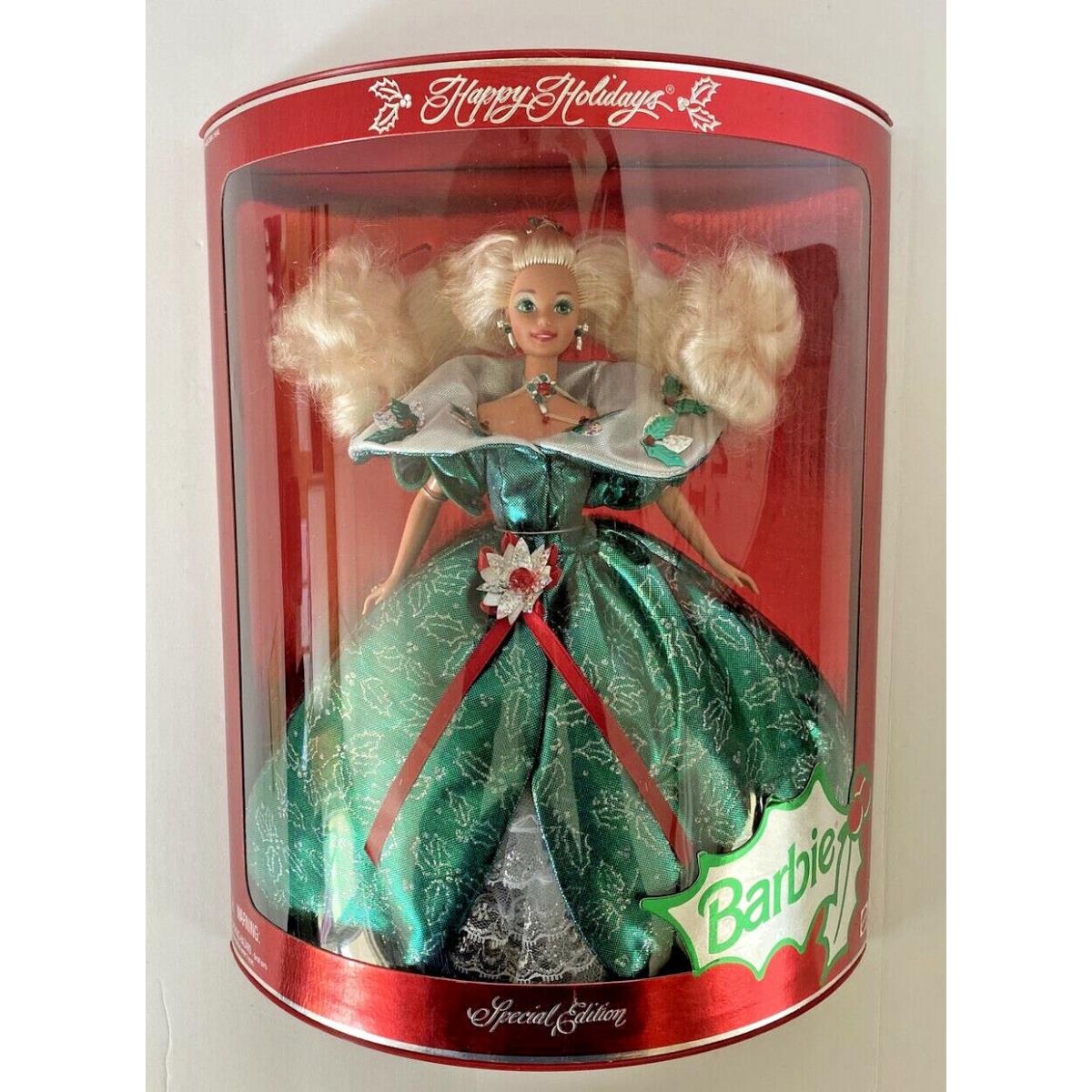 1995 Barbie Happy Holidays Doll Special Edition BD15