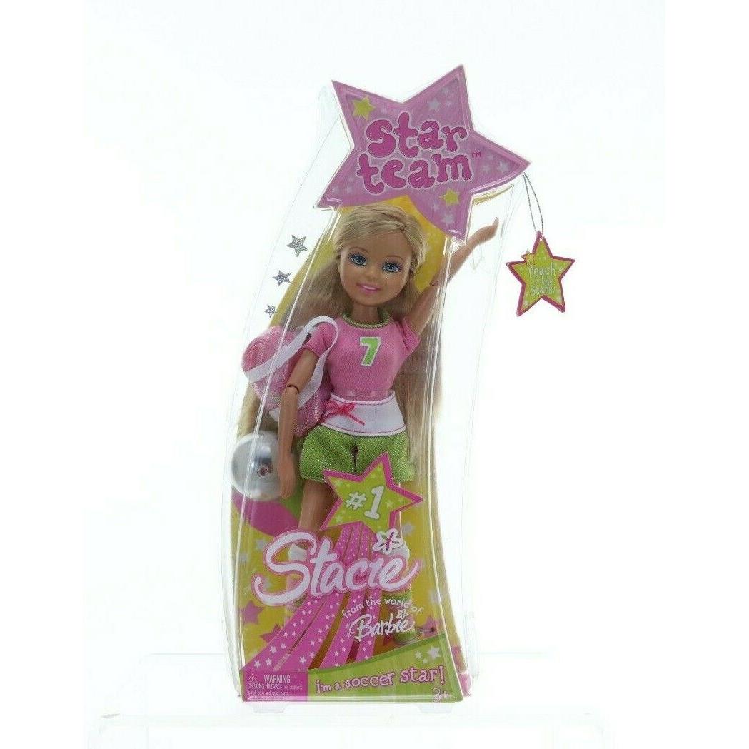 Barbie Doll Star Team Stacie Soccer Star Mattel 2005