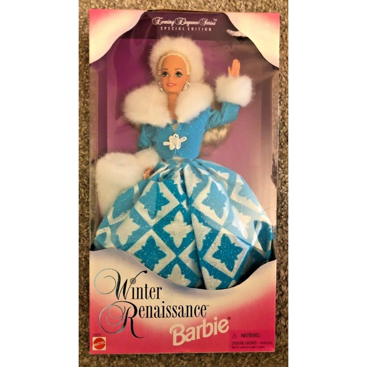 Barbie Mattel Special Edition Evening Elegance Series Winter Renaissance 1996