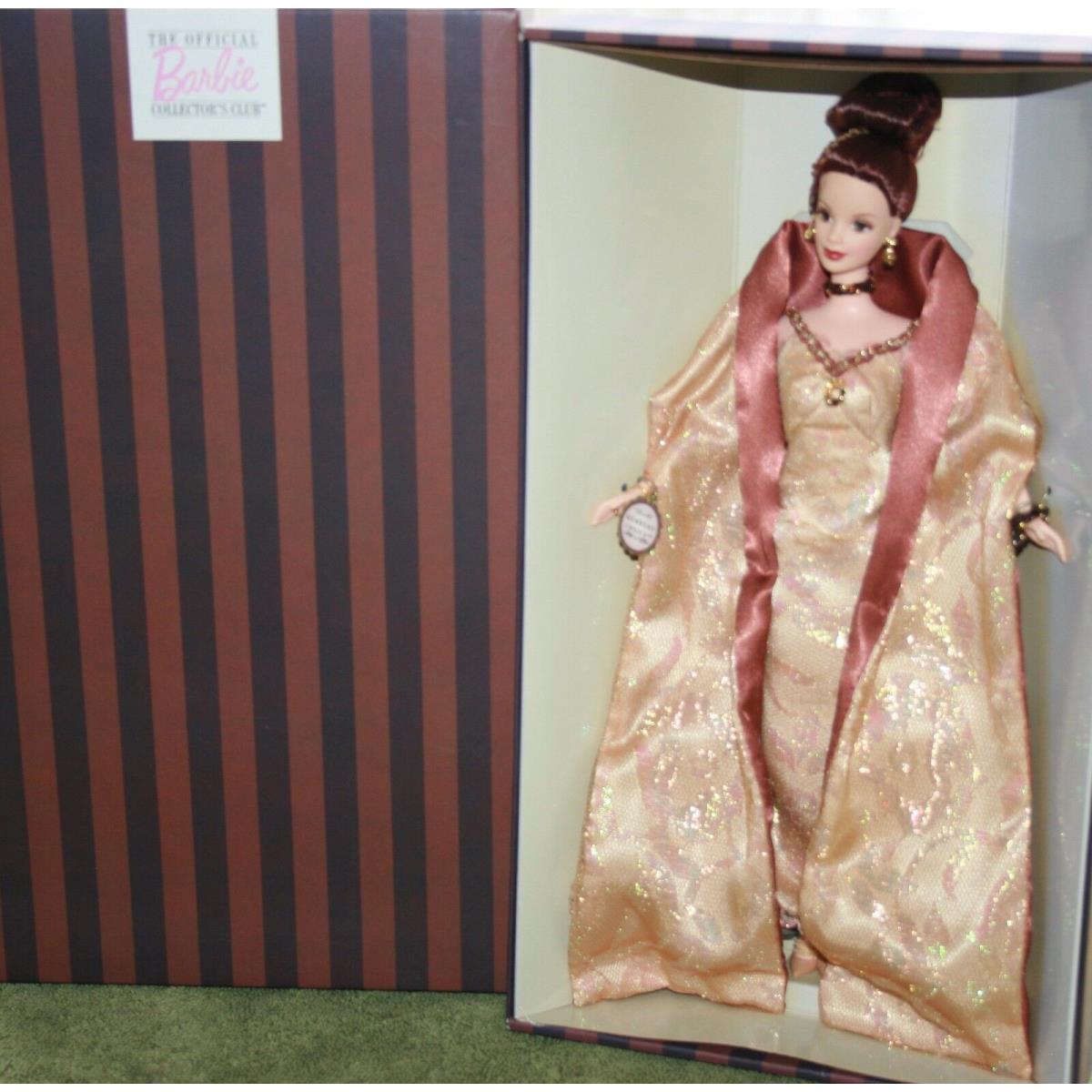 The Cafe Society Barbie From The Official Barbie Collectors Club Mattel 1997