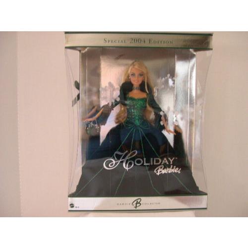 Special Edition 2004 Holiday Barbie Collector Green