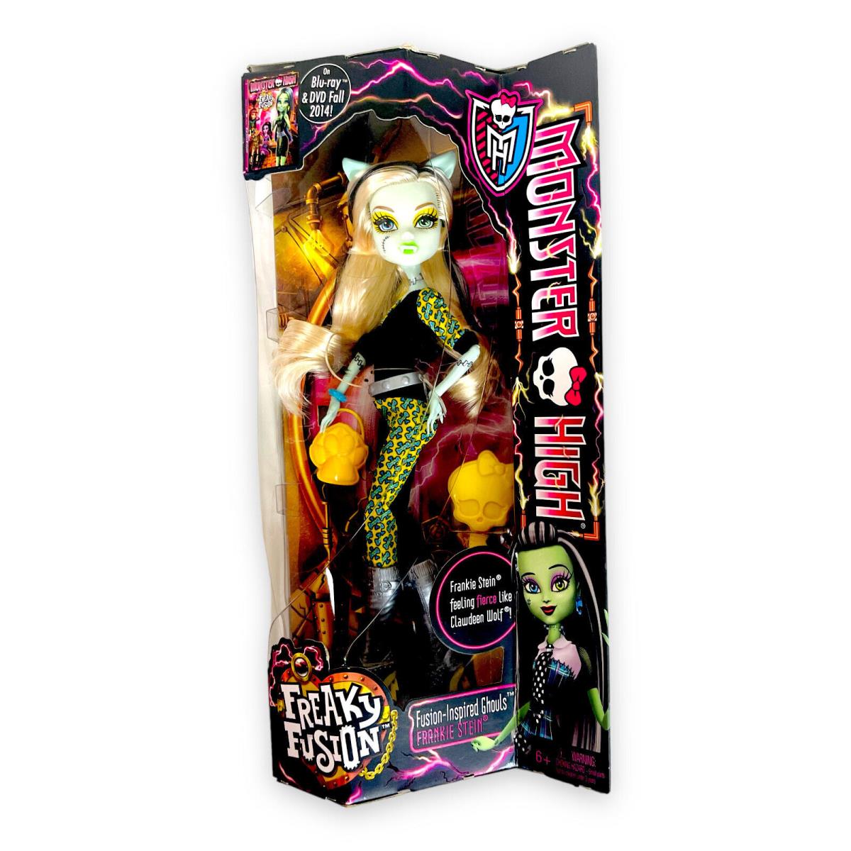 Monster High Frankie Stein Doll Freaky Fusion Inspired Ghouls 2013