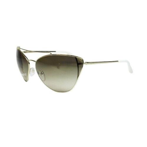 Prada PR 65VS-ZVN3D0 Pale Gold/light Brown Grad Lt Grey Sunglasses