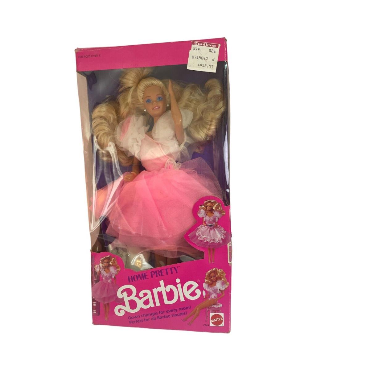 Home Pretty Barbie Doll 2249 Vintage 1990 Mattel B