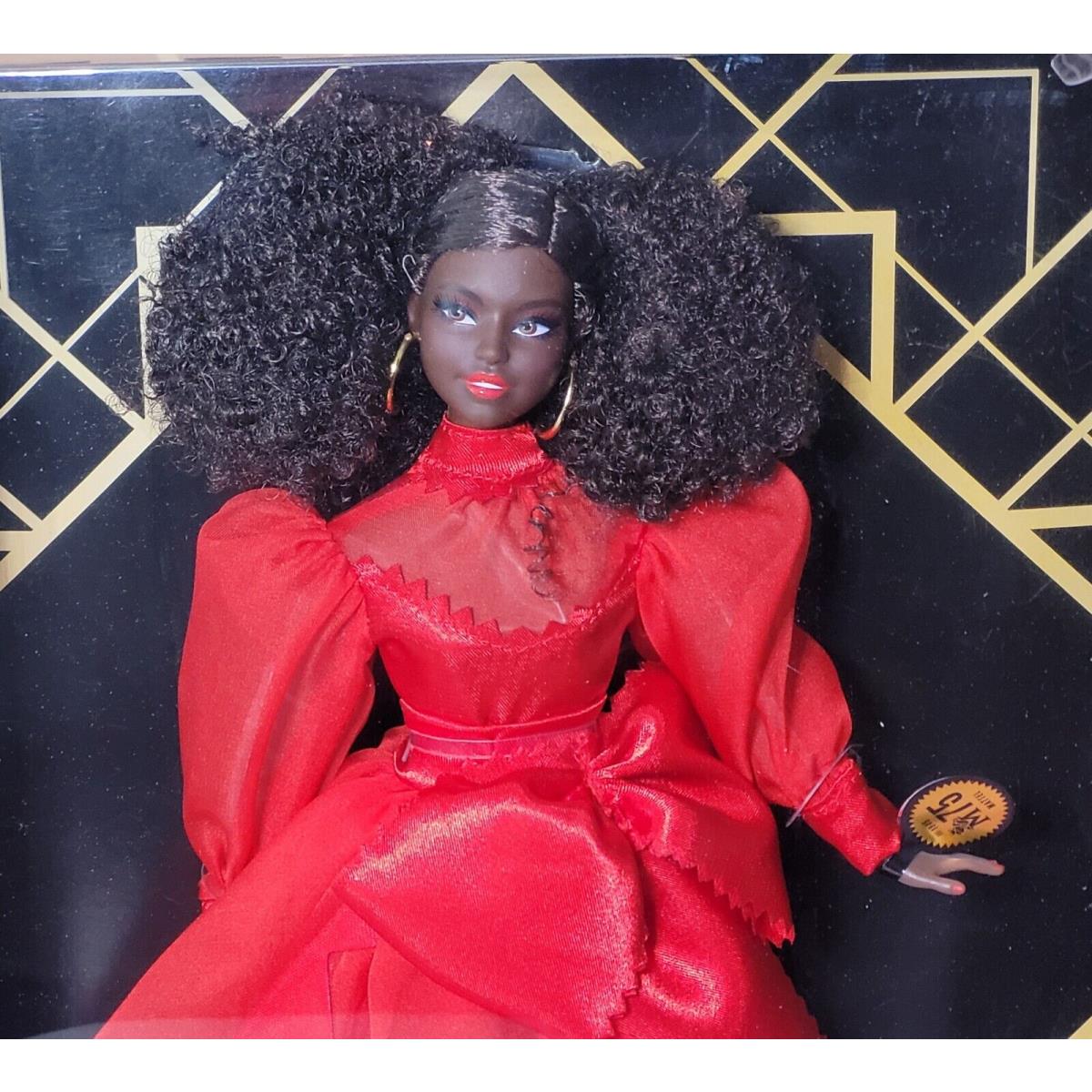 75th Anniversary Afro-american Barbie Doll 2020 Nrfb W/ Oringnal Shipping Box