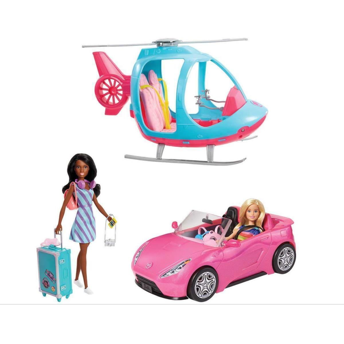 Barbie Girls Getaway Adventure Dolls Vehicles and Accessories
