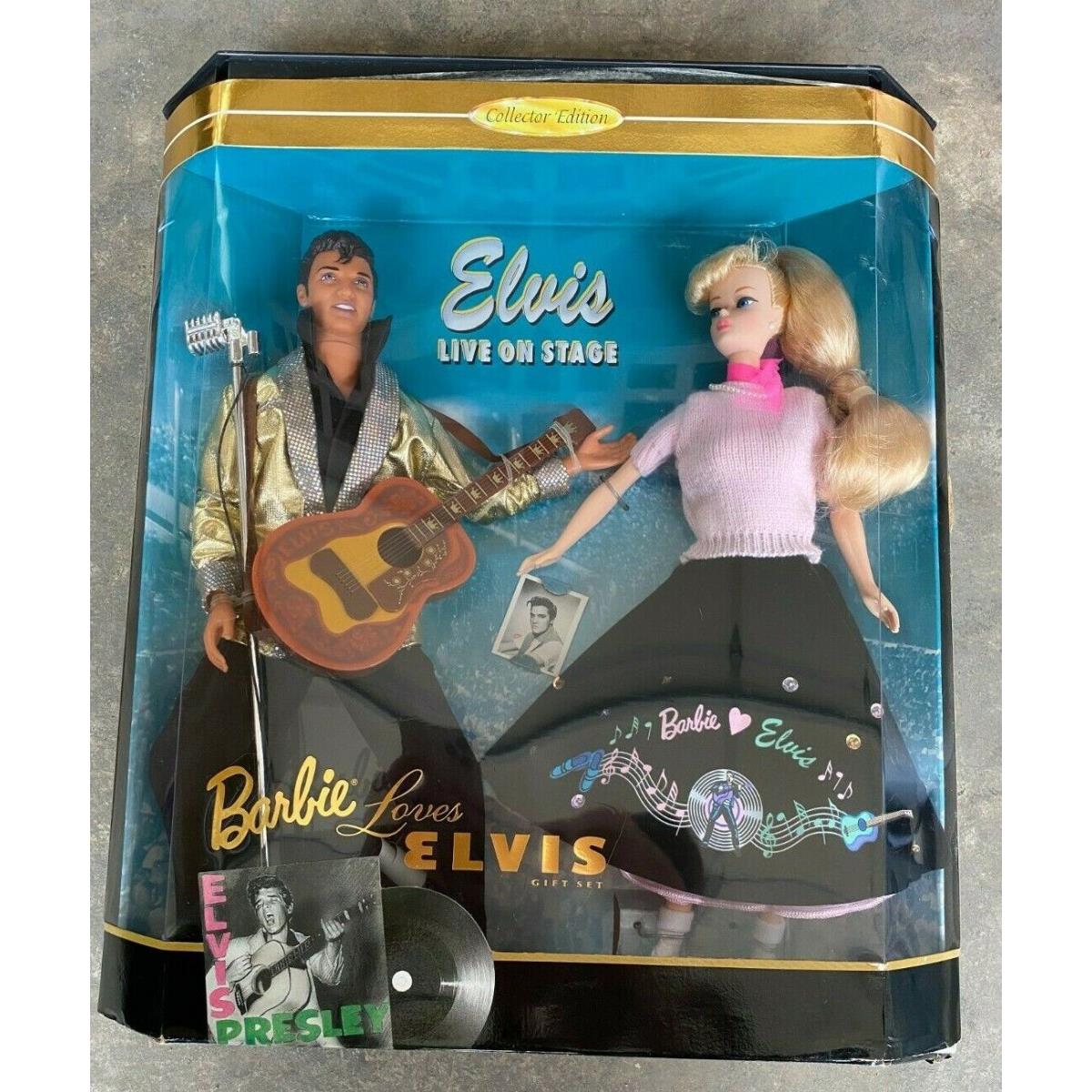 1996 Barbie Loves Elvis Doll Gift Set Collector`s Edition 17450