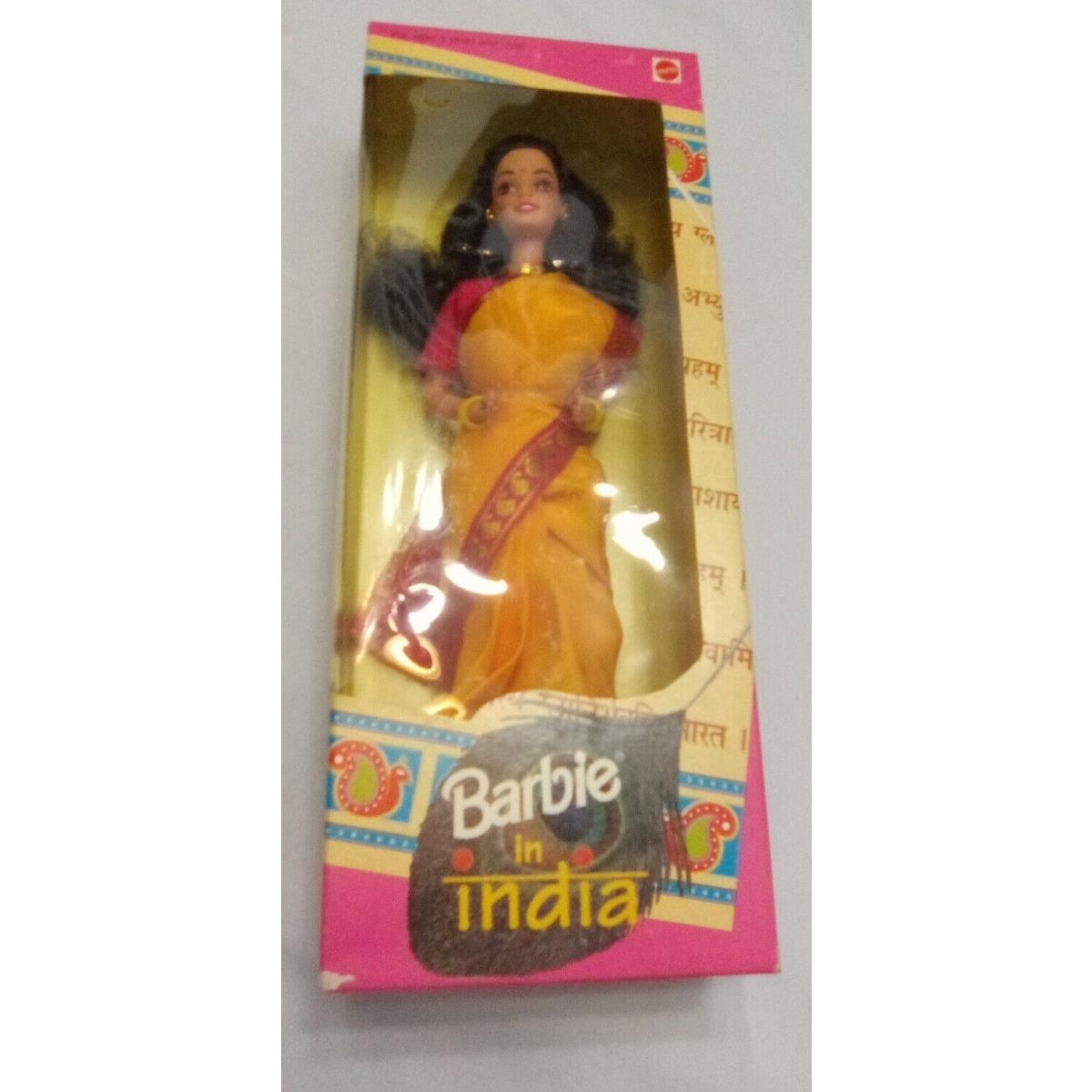 Barbie in India Yellow Dress Foreign Issue 9913 2000 Mattel Rare