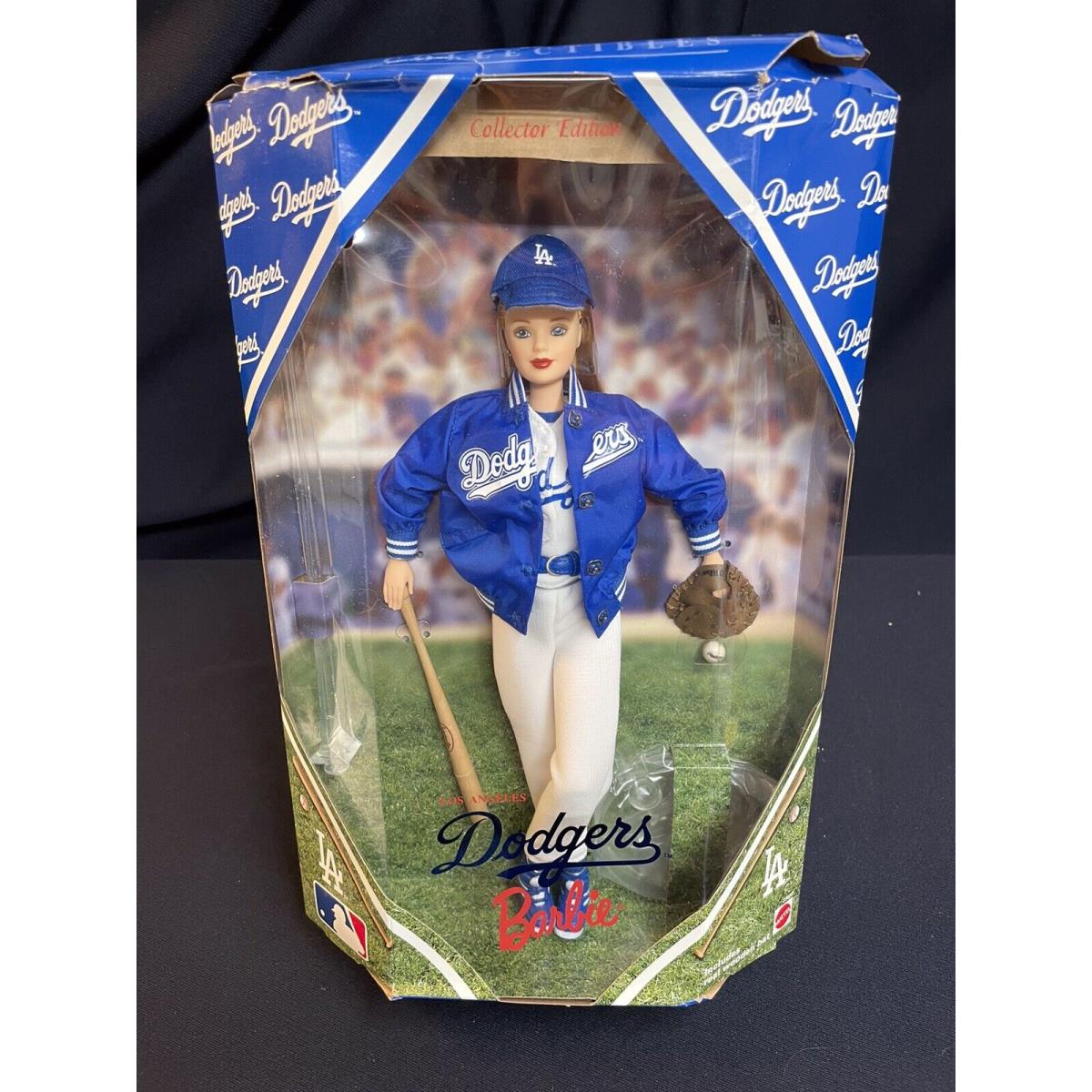 LA Dodgers Barbie Collectors Edition 1999 Mattel Vintage