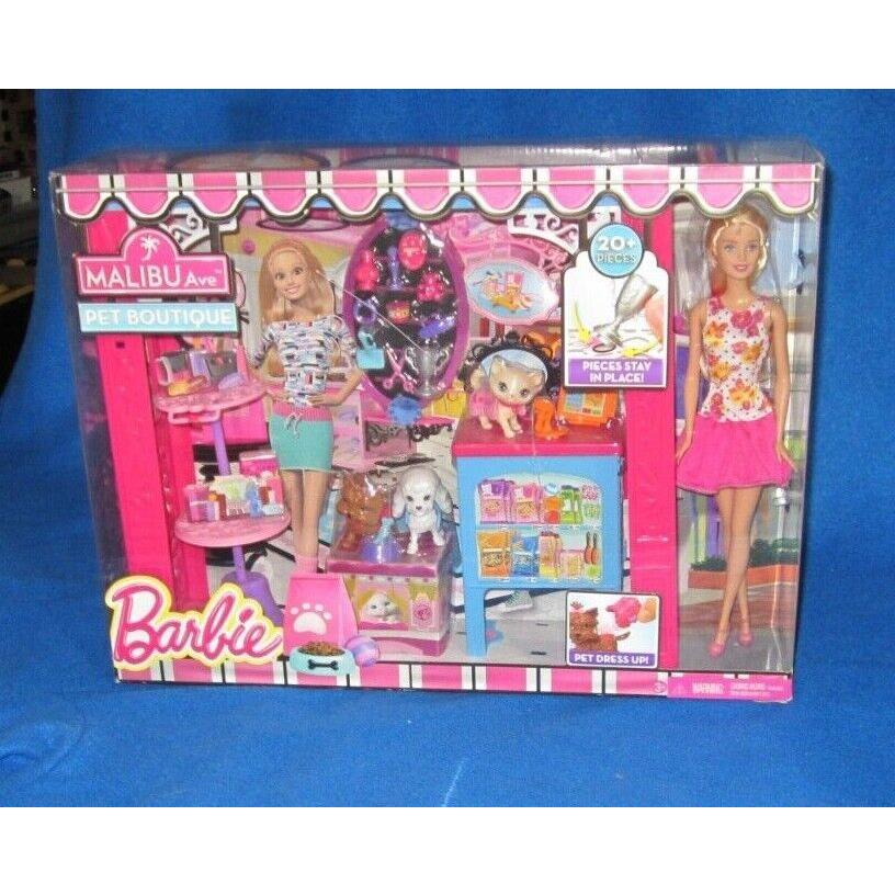 Barbie Malibu Ave Pet Boutique Playset BDF47