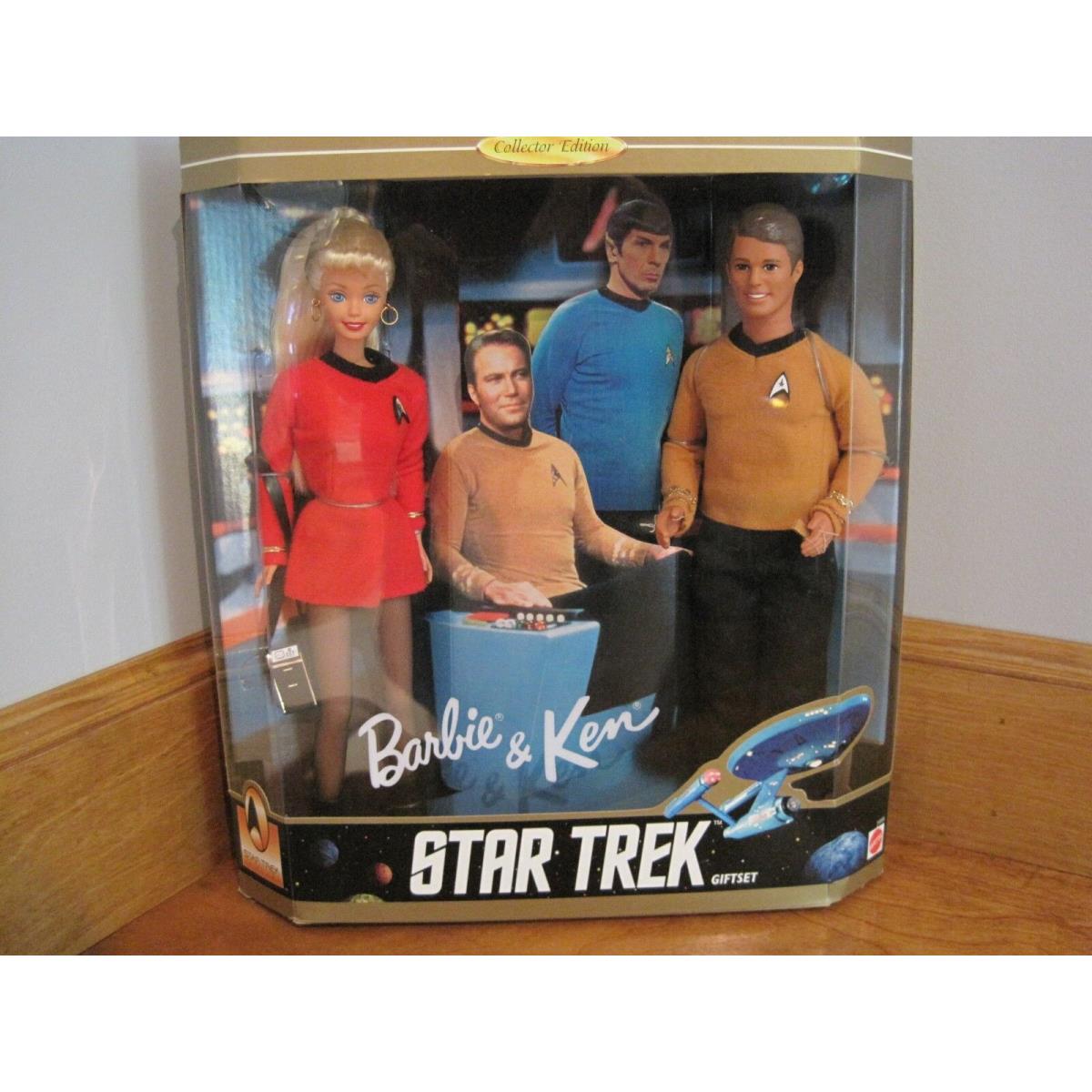 1996 Barbie and Ken Star Trek 30TH Anniversary Collector Edition Gift Set