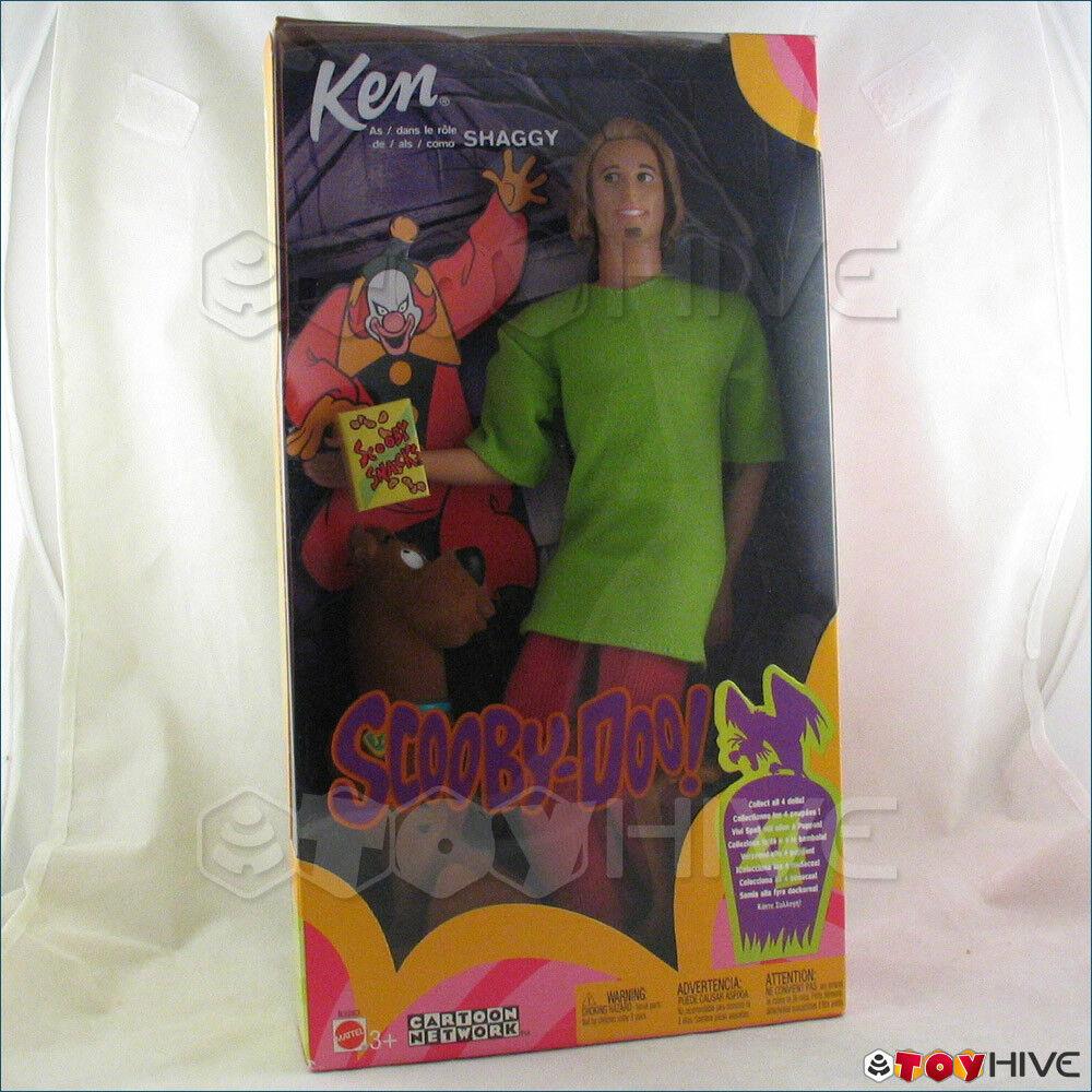 Barbie Scooby Doo Ken as Shaggy with Scooby Doo Dog