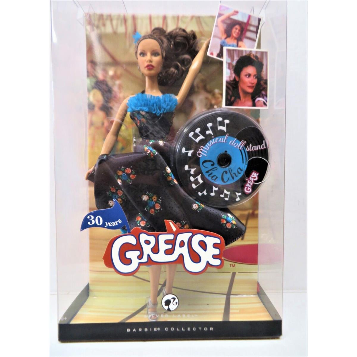 2007 Barbie Grease Cha Cha Collector`s Doll Silver Label W/musical Stand Limited