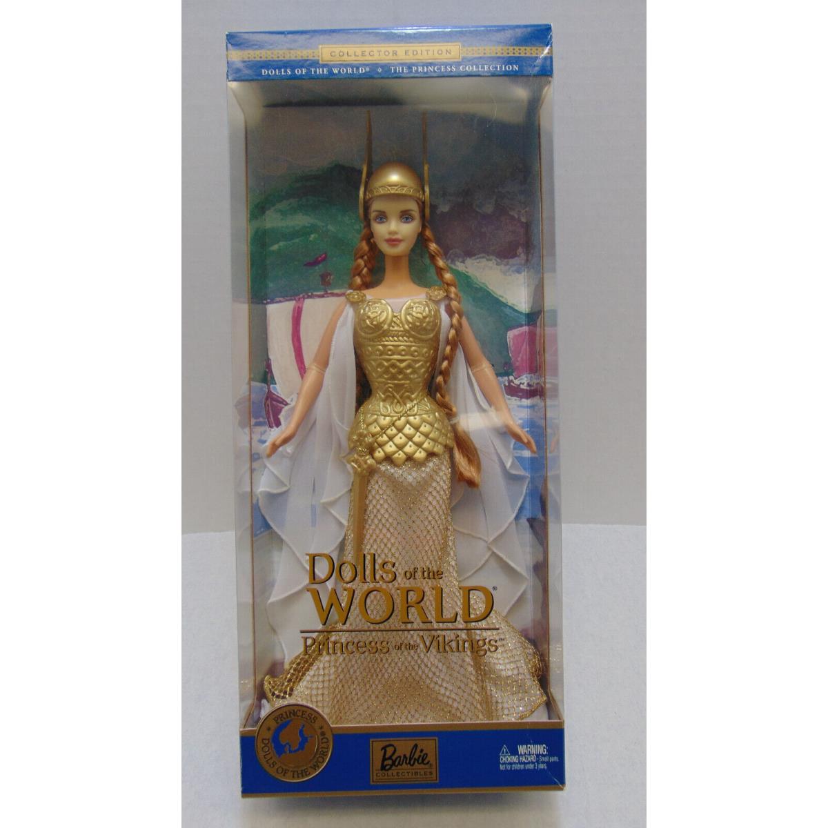 Mattel 2003 Princess of The Vikings Barbie Dolls of The World Nrfb