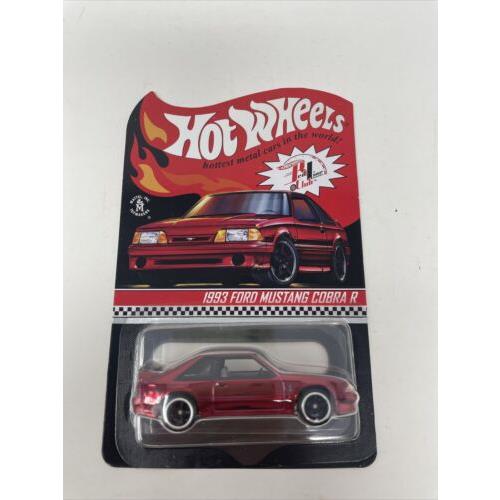 2022 Hot Wheels Rlc Club Exclusive 1993 Ford Mustang Cobra R- In H