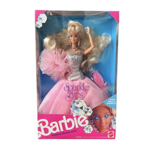 Barbie Doll Prettiest Barbie Ever Sparkle Eyes 2482 Mattel 1991