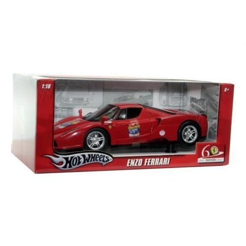 Hot Wheels 60th Anniversary Ferrari Enzo 2968 1:18 Red