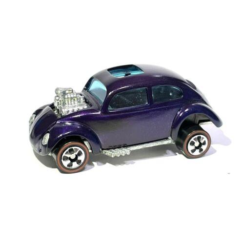 Custom Made 1968 Hot Wheels Redline Custom Volkswagen Beetle Pearl Purple