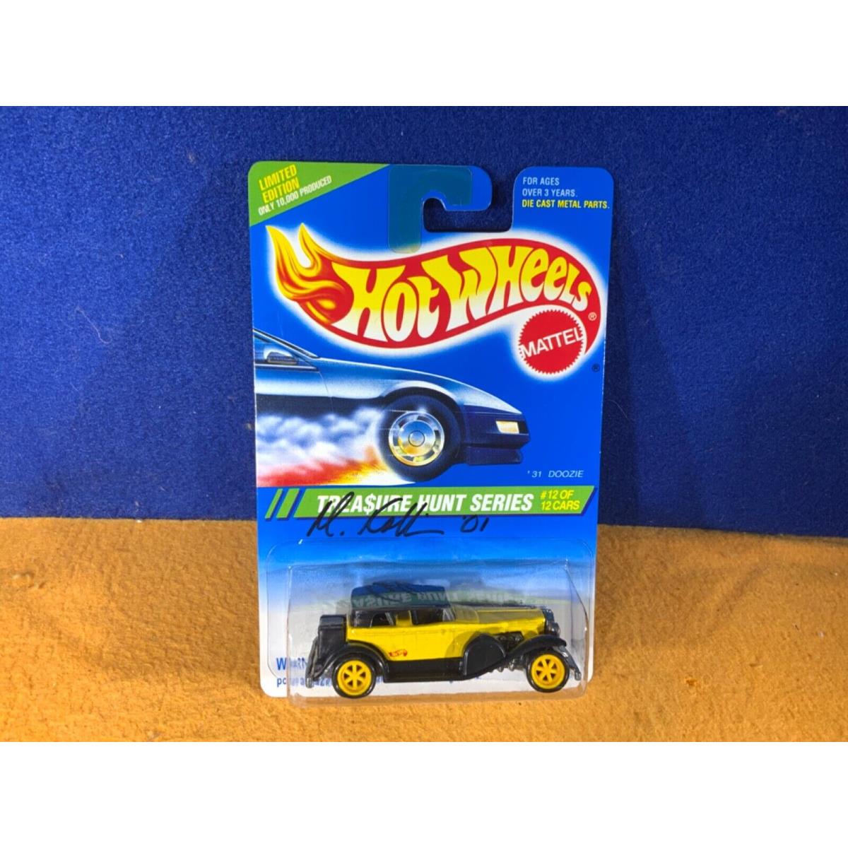 K9-59 Hot Wheels 1995 Treasure Hunt - 31 Doozie - 364 - Signed BY Mike Kollins