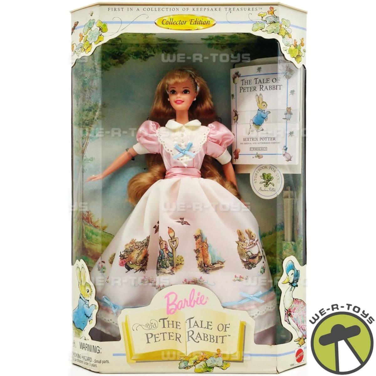 Barbie The Tale of Peter Rabbit Doll Collector Edition 1997 Mattel 19360