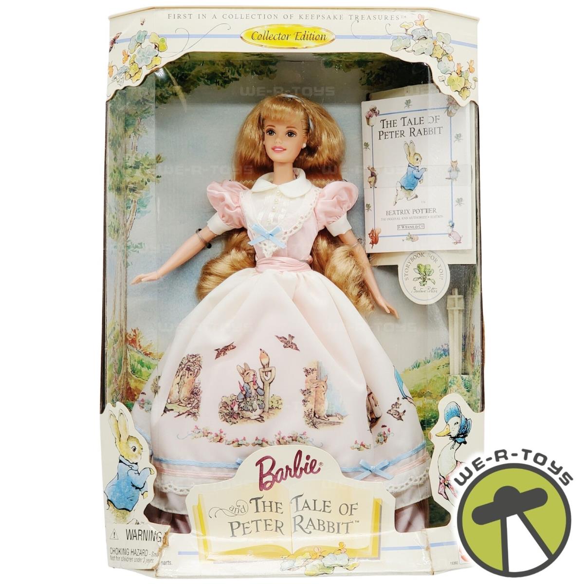 Barbie The Tale of Peter Rabbit Doll Collector Edition 1997 Mattel 19360