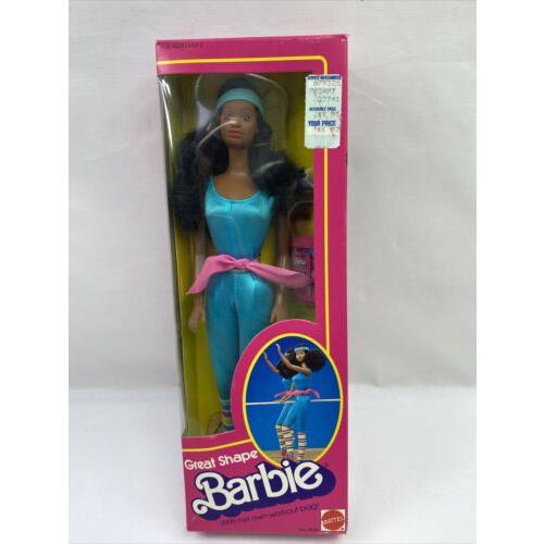 Mattel 1983 African American Barbie Great Shape 7834 Nrfb B1