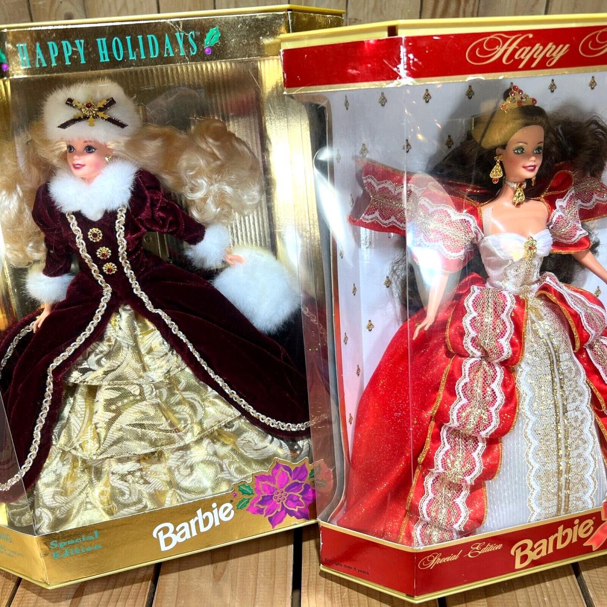 1996 1997 Mattel Happy Holiday Barbie - Special Edition