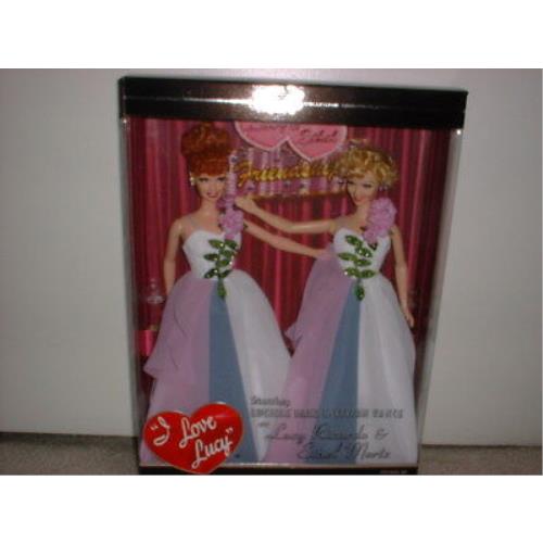2006 Barbie Doll I Love Lucy- Lucy and Ethel in The Same Dress Episode 69-NRFB