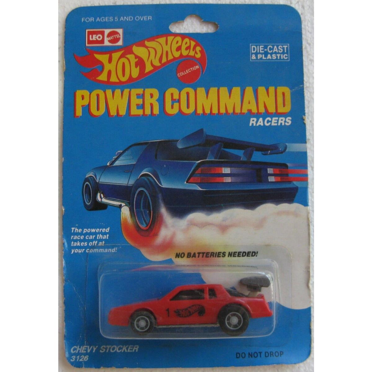 Hot Wheels Leo India Power Command Chevy Stocker Monte Carlo G Body Very Rare BP