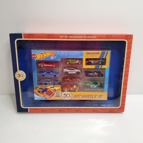 Hot Wheels 10 Pack 55 Chevy Gasser Exclusive 50th 18