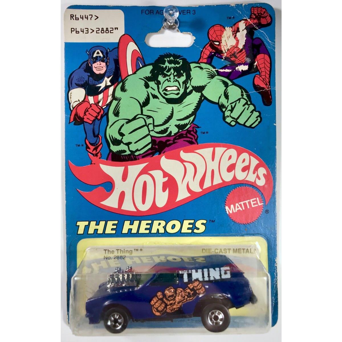 Hot Wheels The Heroes The Thing Poison Pinto - Rare
