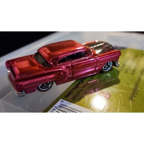 Hot Custom 53 Chevy Pink Chrome 5 Spoke Real Riders Unspun Prototype