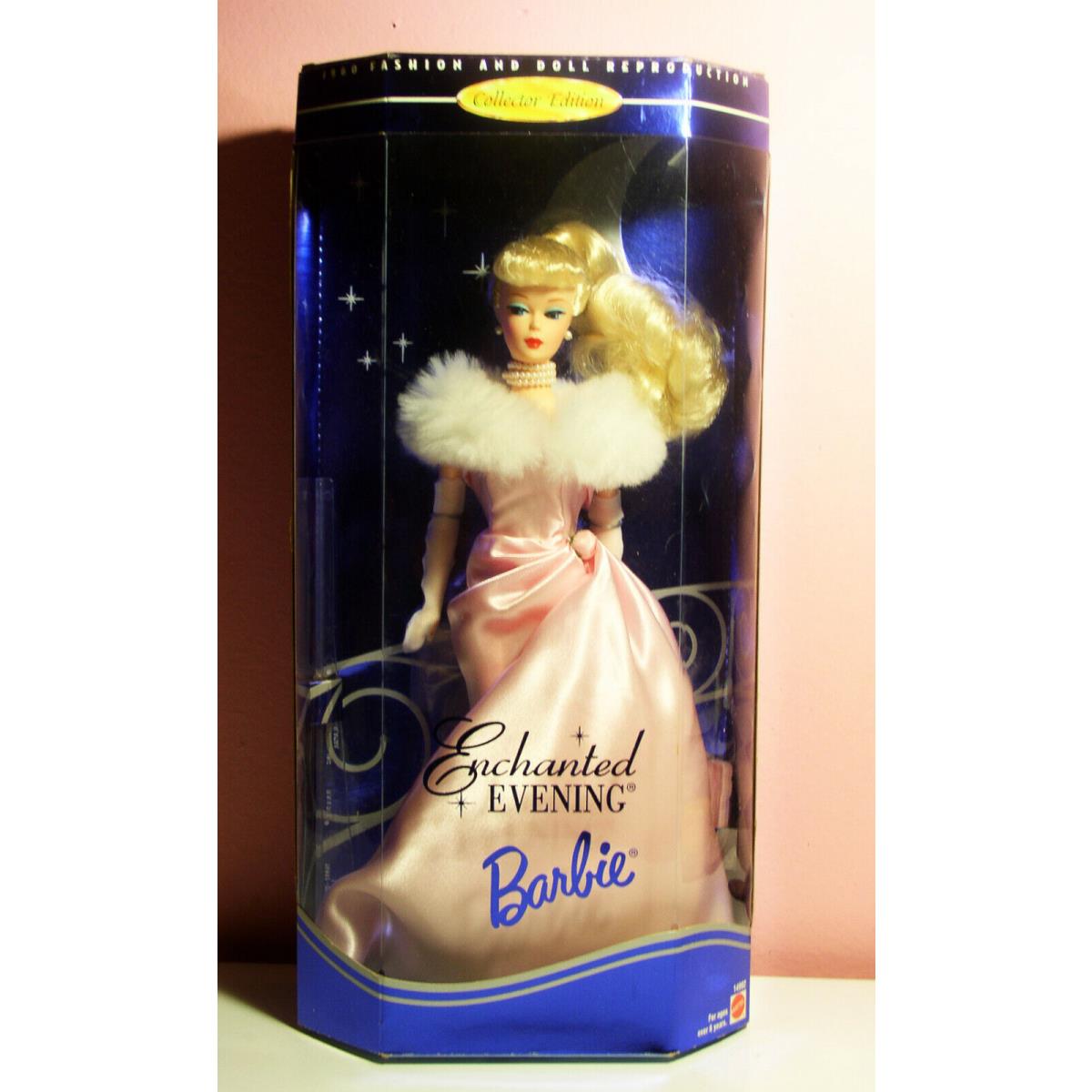 Vtg Collector Edition Enchanted Evening Barbie 1960 Fashion Doll Reproduction Bx